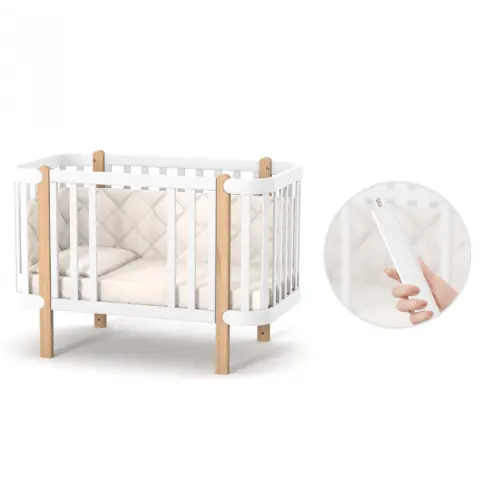 Ліжко дитяче "Верес ЛД 5" Moнако білий  Ліжко дитяче "Верес ЛД 5" Moнако білий