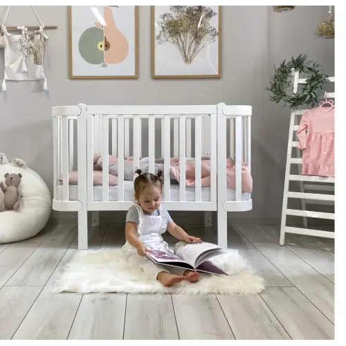 Ліжко дитяче "Верес ЛД 5" Moнако білий  Ліжко дитяче "Верес ЛД 5" Moнако білий