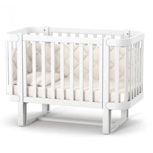 Ліжко дитяче "Верес ЛД 5" Moнако білий  Ліжко дитяче "Верес ЛД 5" Moнако білий