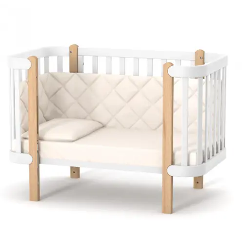 Ліжко дитяче "Верес ЛД 5" Moнако білий  Ліжко дитяче "Верес ЛД 5" Moнако білий