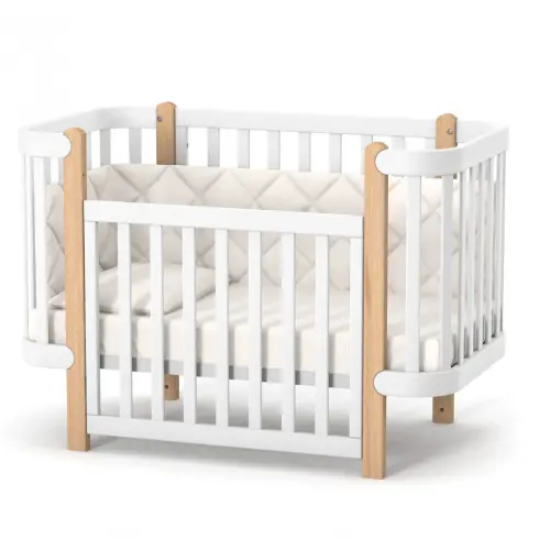 Ліжко дитяче "Верес ЛД 5" Moнако білий  Ліжко дитяче "Верес ЛД 5" Moнако білий