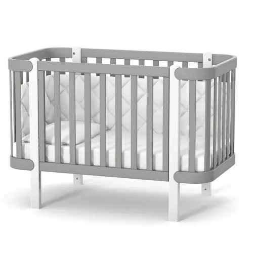 Ліжко дитяче "Верес ЛД 5" Moнако графітово-білий Ліжко дитяче "Верес ЛД 5" Moнако графітово-білий