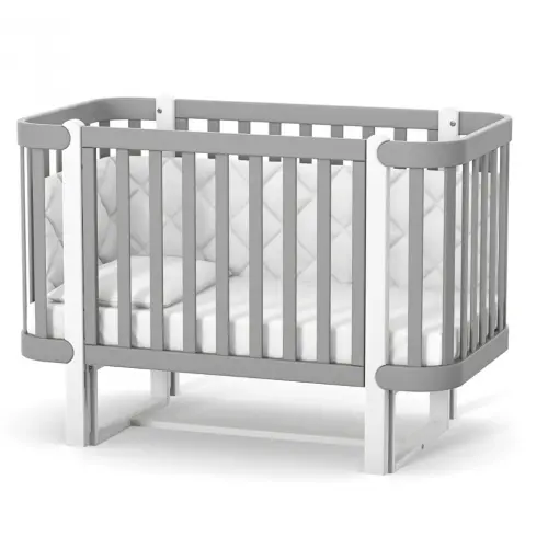 Ліжко дитяче "Верес ЛД 5" Moнако графітово-білий Ліжко дитяче "Верес ЛД 5" Moнако графітово-білий