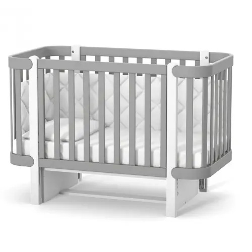 Ліжко дитяче "Верес ЛД 5" Moнако графітово-білий Ліжко дитяче "Верес ЛД 5" Moнако графітово-білий