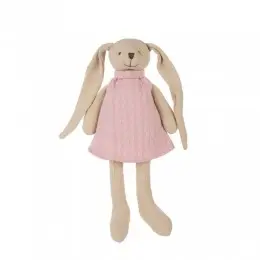 Іграшка мяка Кролик - рожева