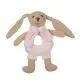 Іграшка-брязкальце мяка Кролик - рожева Фото-1