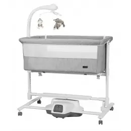 Дитяче ліжечко-гойдалка CARRELLO Bloom CRL-10304 Anchor Grey /1/