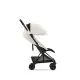 Коляска прогулянкова Cybex Coya Off White / Matt Black Фото-4