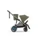 Коляска прогулянкова Cybex e-Gazelle S  Comfort: Moss Green Фото-1