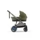 Коляска прогулянкова Cybex e-Gazelle S  Comfort: Moss Green Фото-3