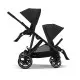 Візок прогулянковий Cybex Gazelle S Comfort: Moon Black Фото-4