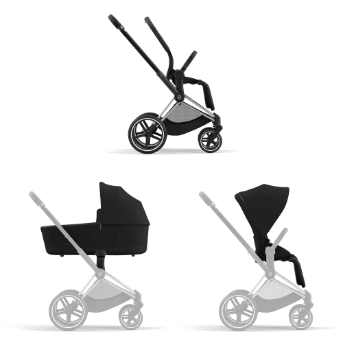 Шасі Cybex Priam Chrome Black Шасі Cybex Priam Chrome Black