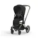 Текстиль для прогулянкового блоку Cybex Priam Sepia Black Фото-3 Текстиль для прогулянкового блоку Cybex Priam Sepia Black Фото-3