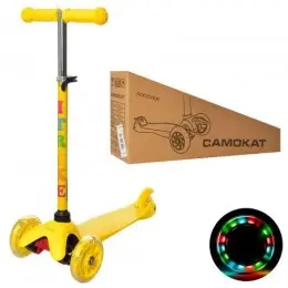 Самокат iTrike MINI (Жовтий)