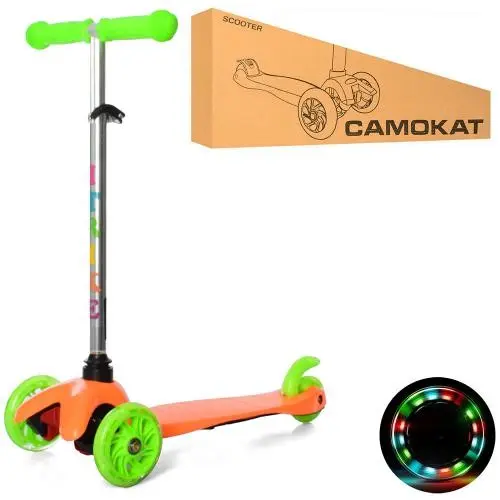 Самокат iTrike MINI (Помаранчевий) Самокат iTrike MINI (Помаранчевий)