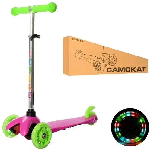 Самокат iTrike MINI (Рожевий) Самокат iTrike MINI (Рожевий)