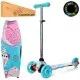 Самокат iTrike MINI Принт (Бірюзовий) Фото-1