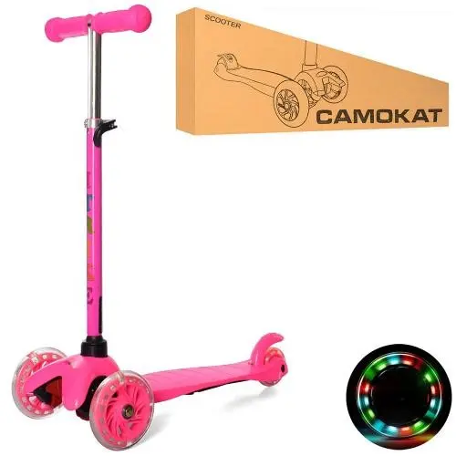 Самокат iTrike MINI (Малиновий) Самокат iTrike MINI (Малиновий)