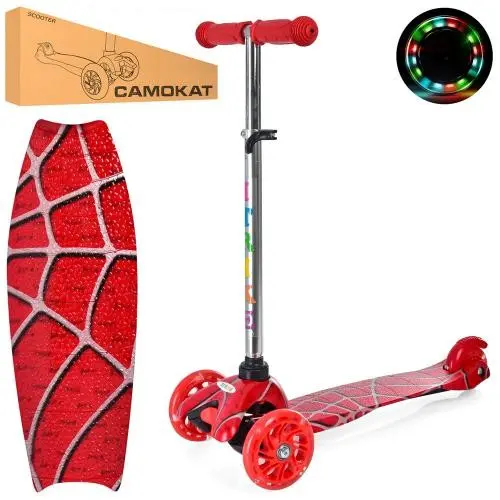 Самокат iTrike MINI Принт (Червоний) Самокат iTrike MINI Принт (Червоний)