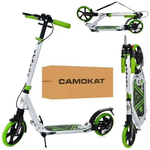 Самокат iTrike для дорослих (Біло-салатовий) Самокат iTrike для дорослих (Біло-салатовий)