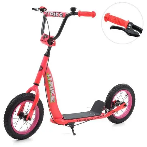 Самокат iTrike підлітковий із дзвінком (Червоний) Самокат iTrike підлітковий із дзвінком (Червоний)
