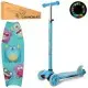 Самокат iTrike MAXI Принт (Блакитний) Фото-1
