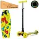 Самокат iTrike MAXI Принт (Жовтий) Фото-1