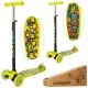 Самокат iTrike MAXI Принт (Жовтий) Фото-1