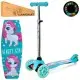 Самокат iTrike MINI Принт (Бірюзовий) Фото-1