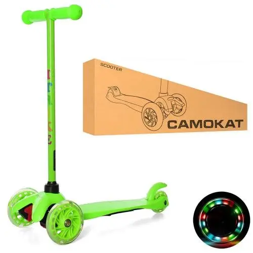 Самокат iTrike MINI (Салатовий) Самокат iTrike MINI (Салатовий)