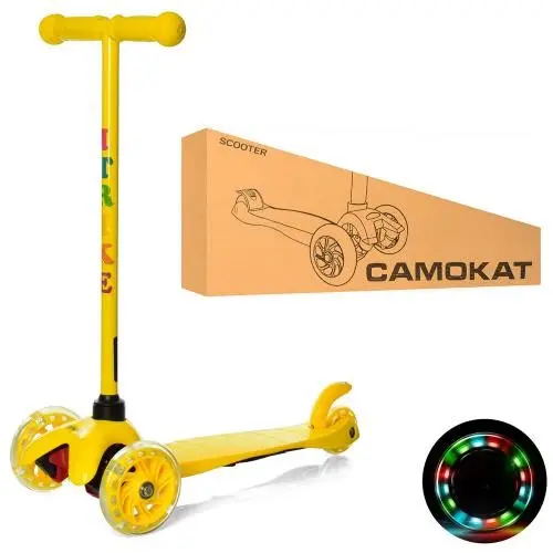 Самокат iTrike MINI (Жовтий) Самокат iTrike MINI (Жовтий)