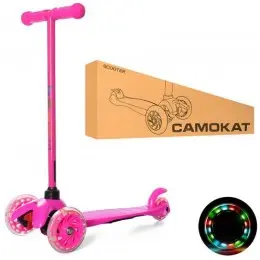 Самокат iTrike MINI (Малиновий)